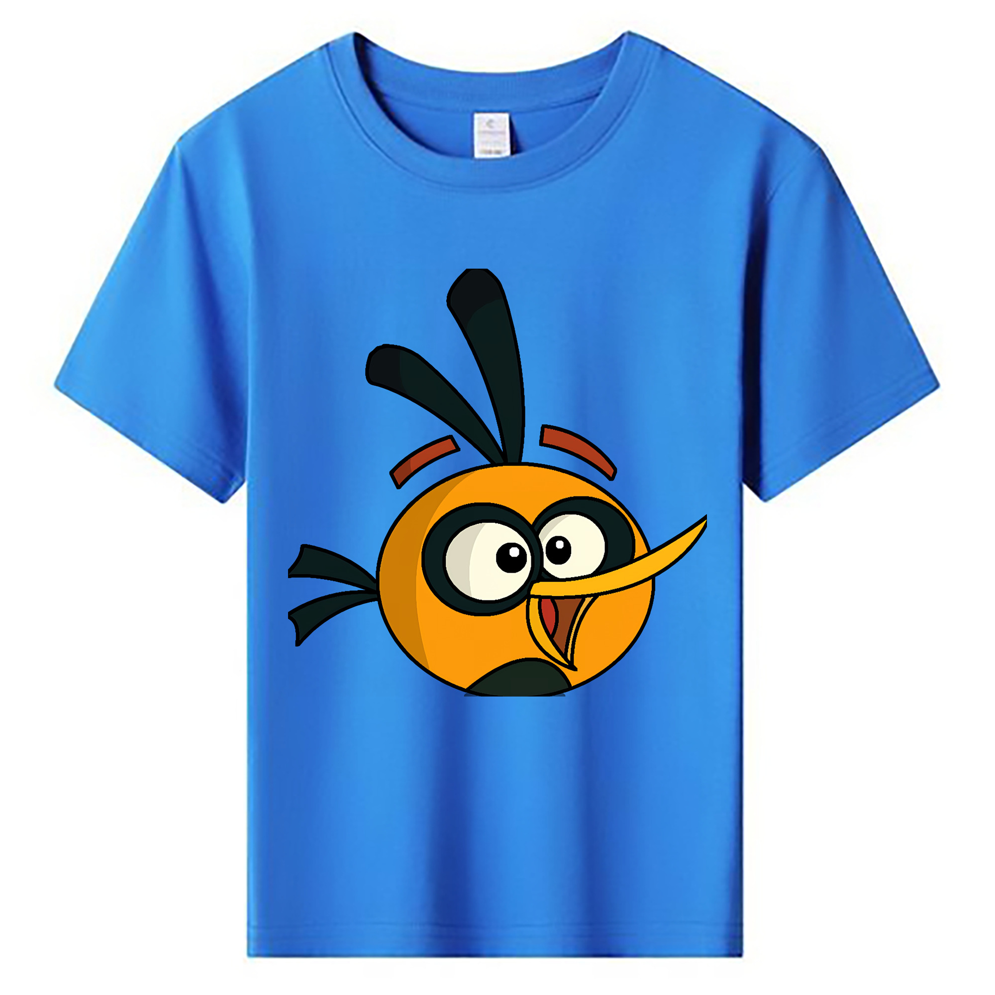 （画像用） Angry Birds アングリーバード 綿100％キッズTシャツ（フロントプリント）